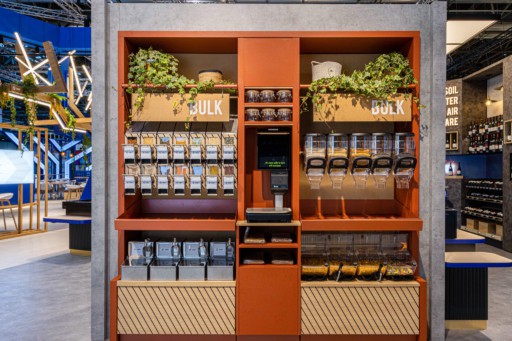 HMY Euroshop 2023 stand Systems area food bulk