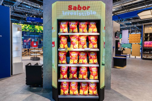 HMY Euroshop 2023 stand Systems area digital cap end