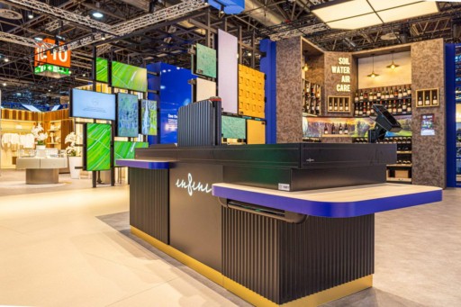 HMY Euroshop 2023 stand Systems area checkout